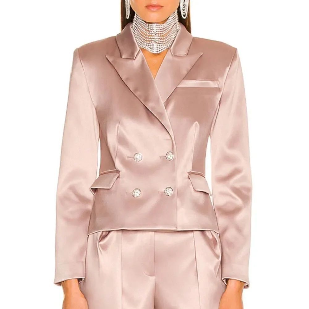 NWT Dundas X Revolve Marion Blazer in Blush Medium